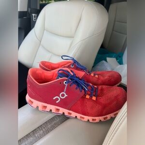 On cloud running shoes